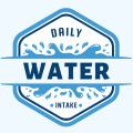 daily water intake logo